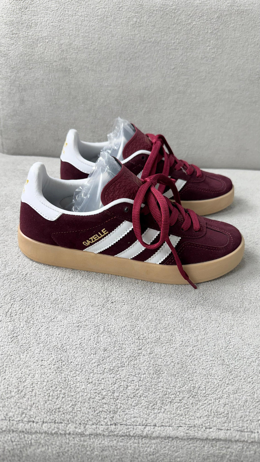 Adidas gazelle Bordô Feminino Casual Premium
