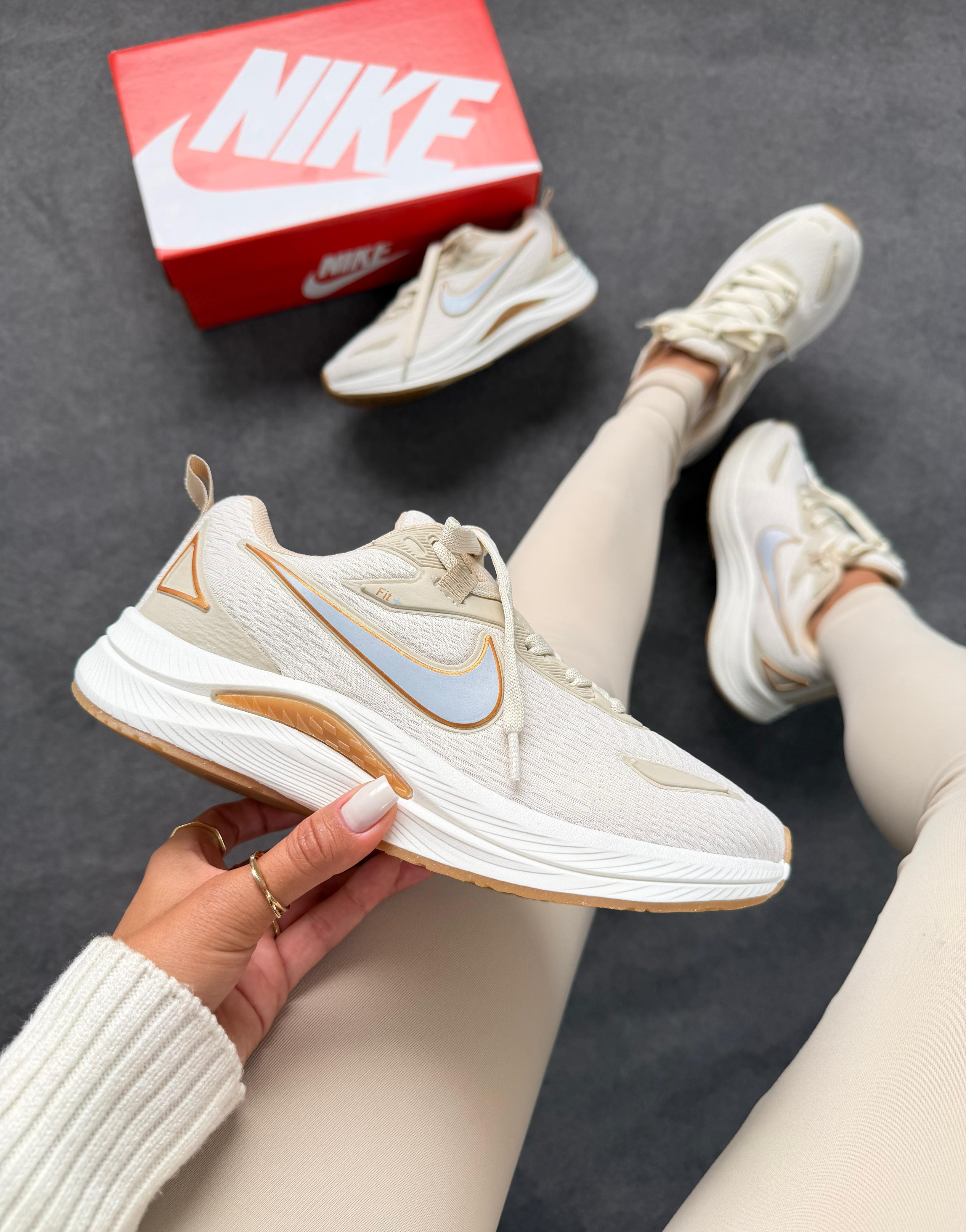 Tênis Feminino Premium Nude – Conforto e Estilo para o Dia a Dia ✨