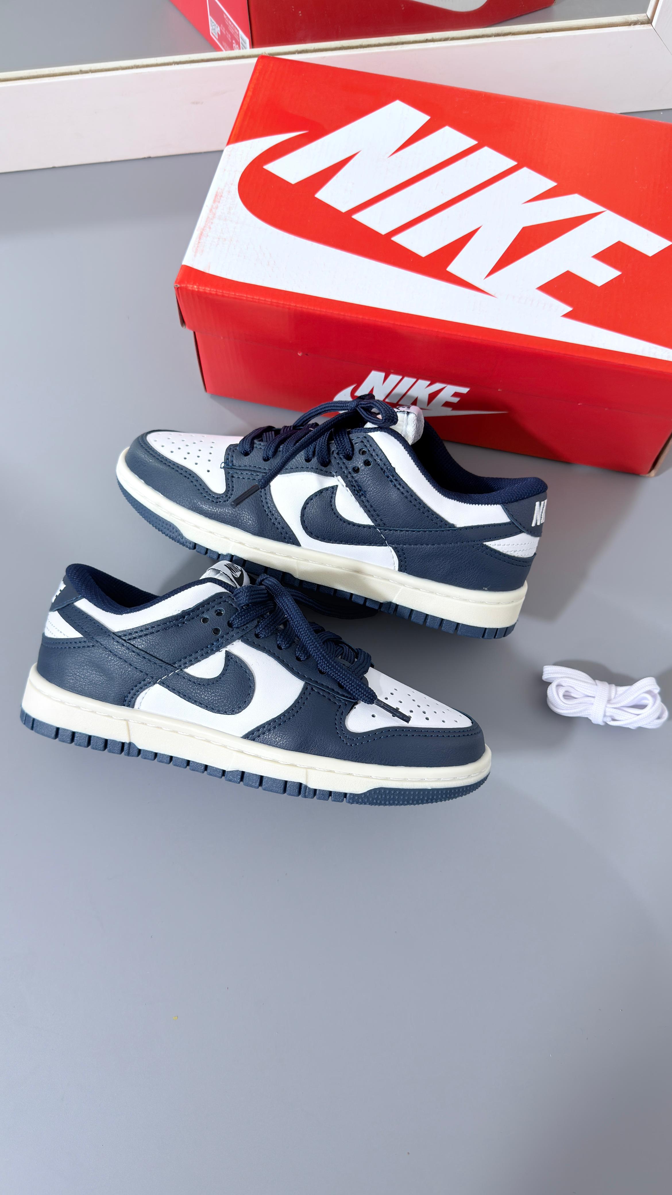 Tênis Casual Feminino Azul Marinho Premium